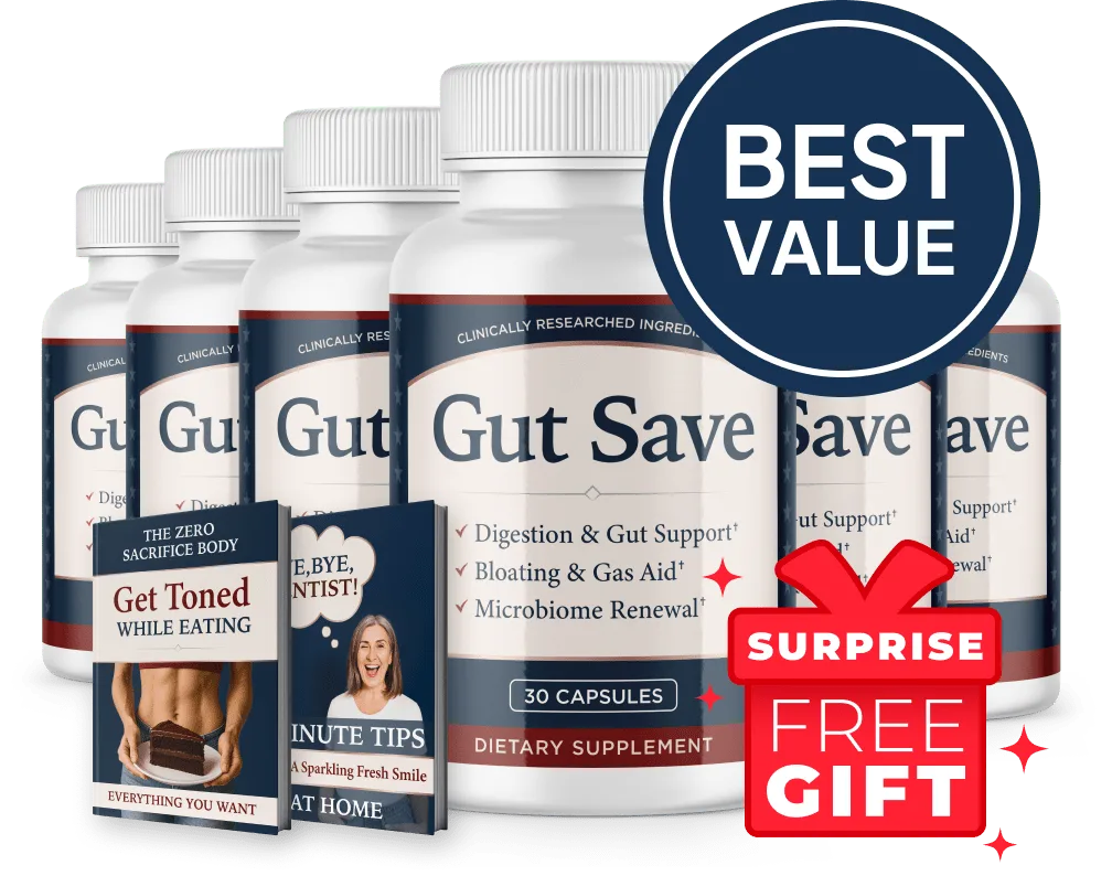 GutSave 6 Bottle Package